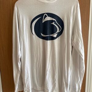 Knights Penn State Nittany Lions Apparel White Long Sleeve Tee